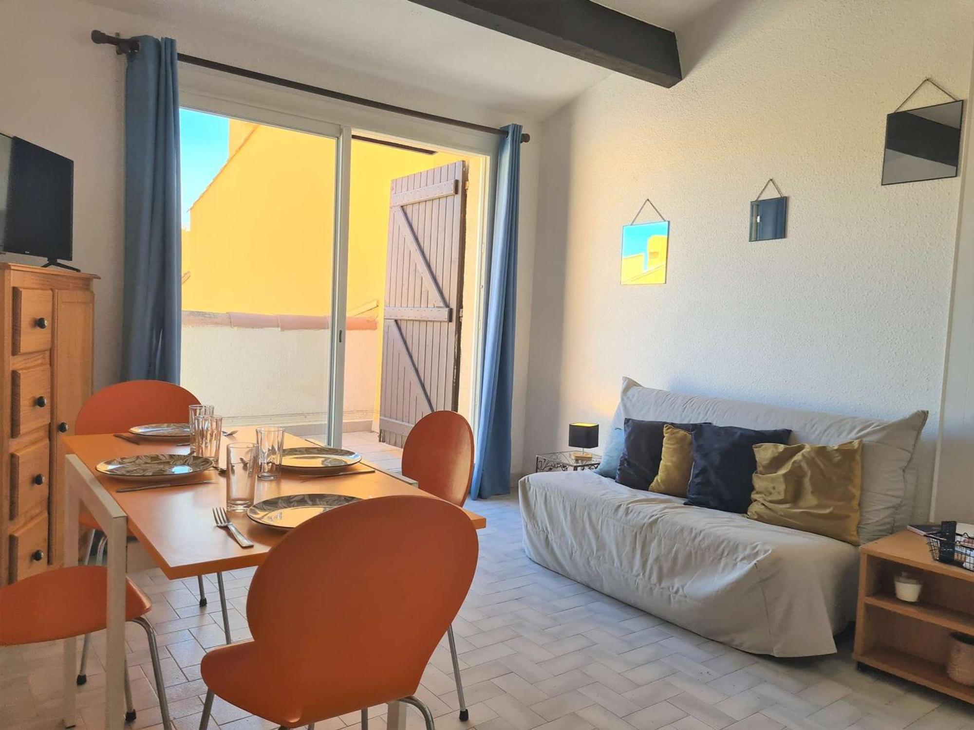 Appartement T2 Avec Parking Et Acces Direct A La Plage - Fr-1-249-129 Agde Luaran gambar